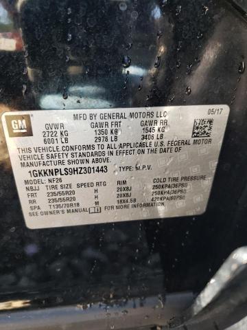 Photo 14 from auction – 2017 GMC ACADIA DEN with VIN 1GKKNPLS9HZ301443