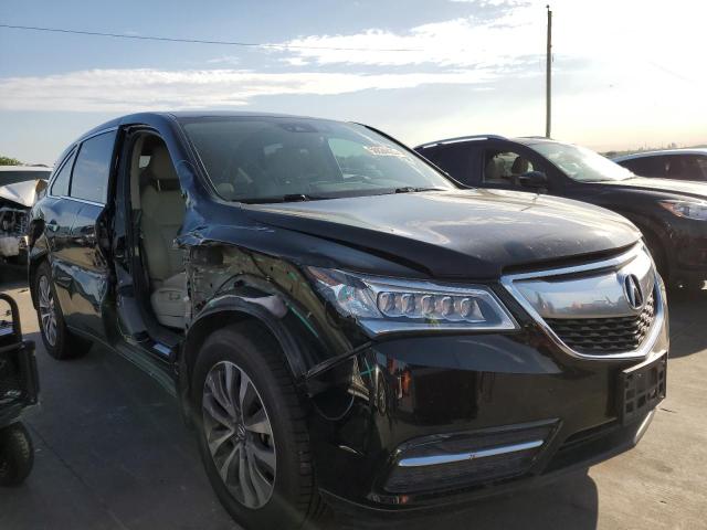 Photo 4 from auction – 2016 ACURA MDX TECHNO with VIN 5FRYD4H42GB021593