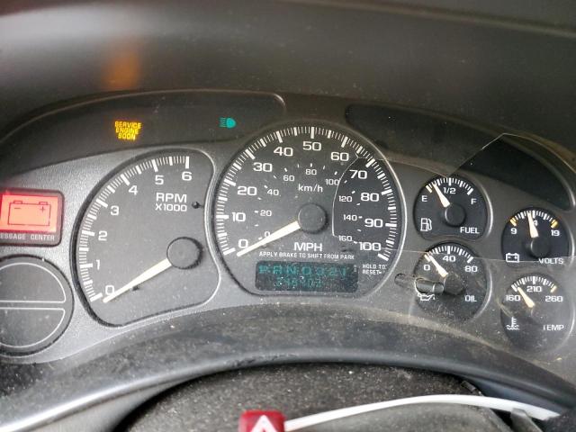Photo 9 from auction – 2002 CHEVROLET AVALANCHE with VIN 3GNEC13TX2G275759
