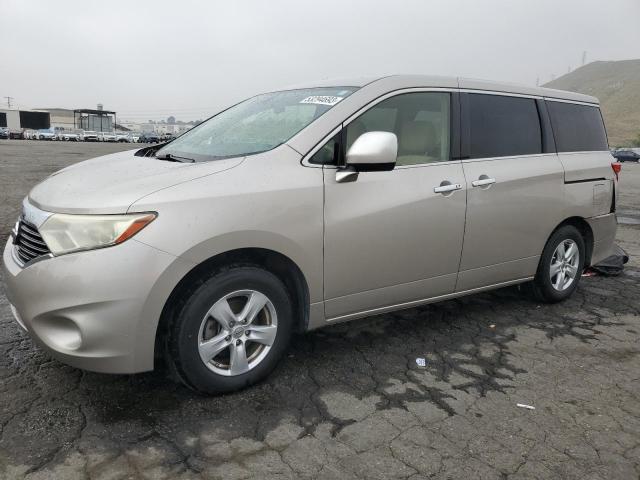 NISSAN QUEST S 2013 with VIN JN8AE2KP9D9063602 - Photo from auction