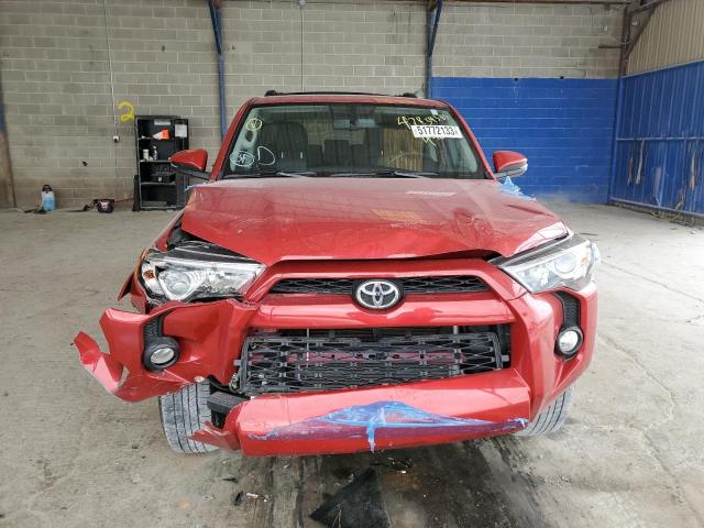Photo 5 from auction – 2019 TOYOTA 4RUNNER SR with VIN JTEZU5JR4K5193146