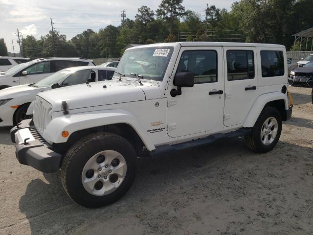 JEEP WRANGLER U 2014 with VIN 1C4BJWEG6EL258852 - Photo from auction