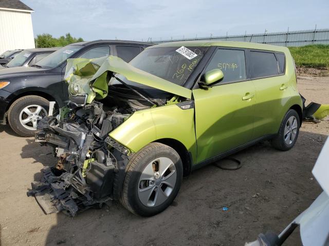 KIA SOUL 2014 with VIN KNDJN2A20E7043740 - Photo from auction