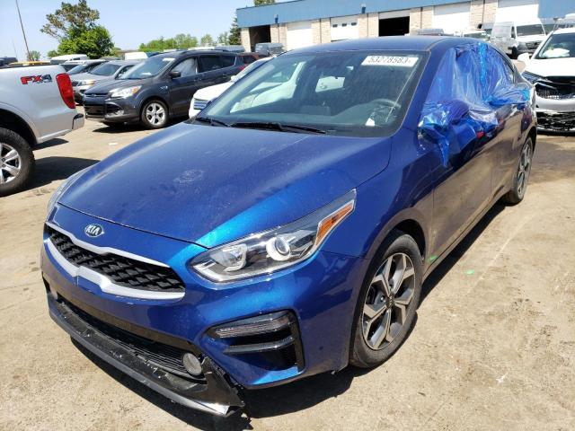 KIA FORTE FE 2021 with VIN 3KPF24AD2ME375382 - Photo from auction