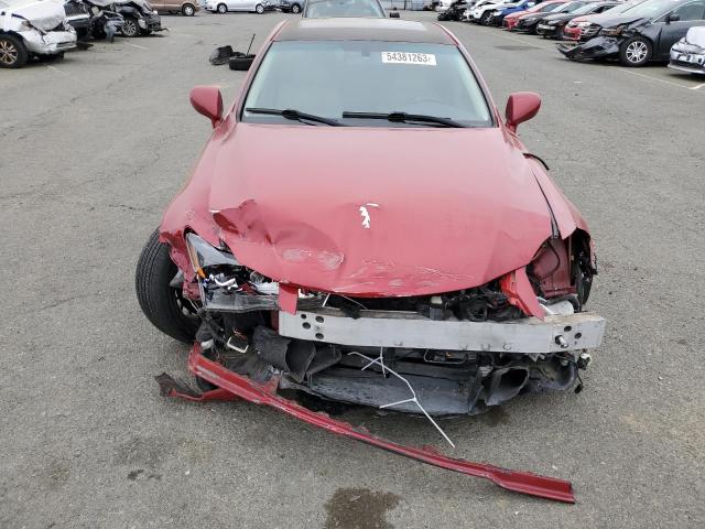 Photo 5 from auction – 2006 LEXUS IS 350 with VIN JTHBE262665004885