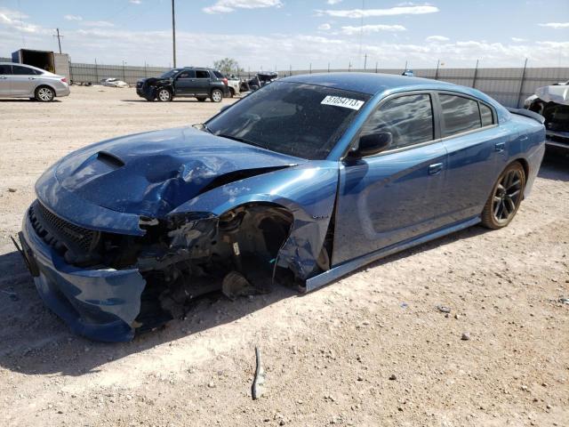 DODGE CHARGER R/ 2021 with VIN 2C3CDXCT2MH652219 - Photo from auction