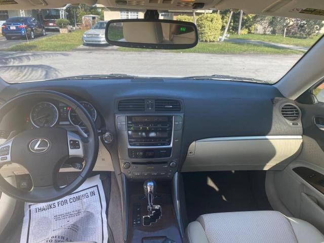 Photo 9 from auction – 2012 LEXUS IS 250 with VIN JTHBF5C20C2102116