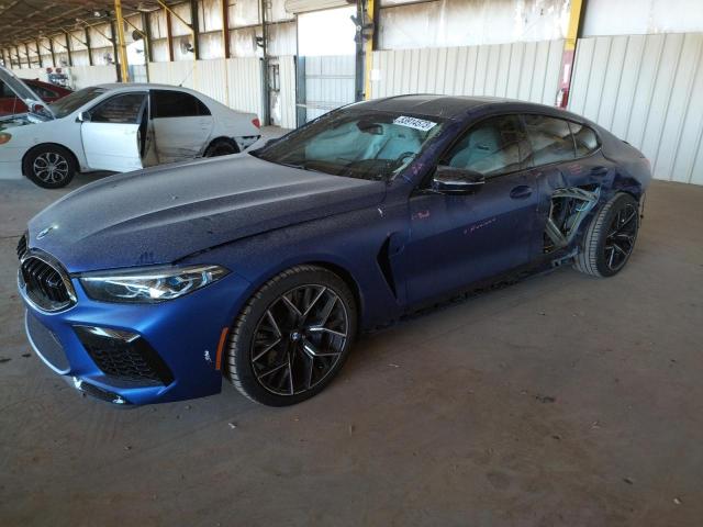 BMW M8 2021 with VIN WBSGV0C02MCF36749 - Photo from auction