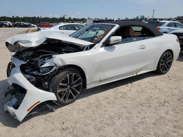 BMW 430I 2022 with VIN WBA23AT00NCJ49075 - Photo from auction