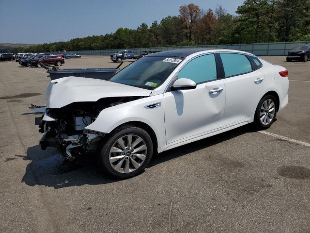 KIA OPTIMA EX 2018 with VIN 5XXGU4L34JG196346 - Photo from auction