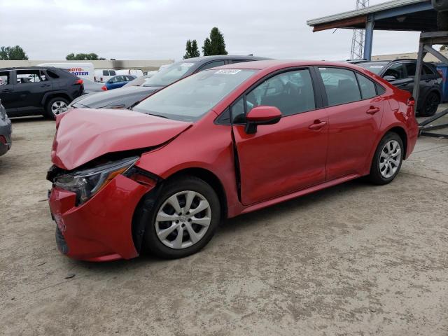 TOYOTA COROLLA LE 2021 with VIN 5YFEPMAE0MP211505 - Photo from auction