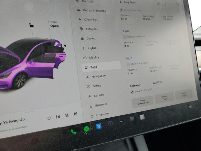 Photo 9 from auction – 2021 TESLA MODEL Y with VIN 5YJYGDEE4MF246082