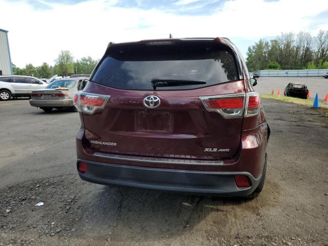 Photo 6 from auction – 2015 TOYOTA HIGHLANDER with VIN 5TDJKRFH4FS085334