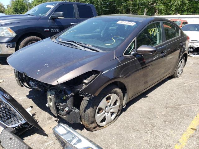 KIA FORTE LX 2018 with VIN 3KPFK4A71JE178709 - Photo from auction