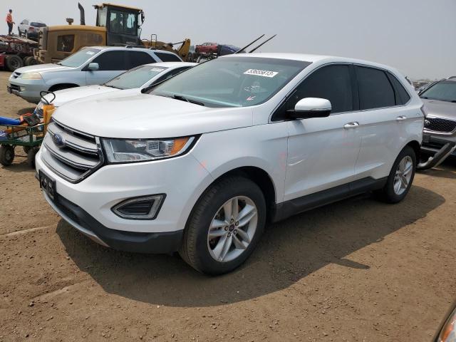 FORD EDGE SEL 2017 with VIN 2FMPK4J95HBC56007 - Photo from auction