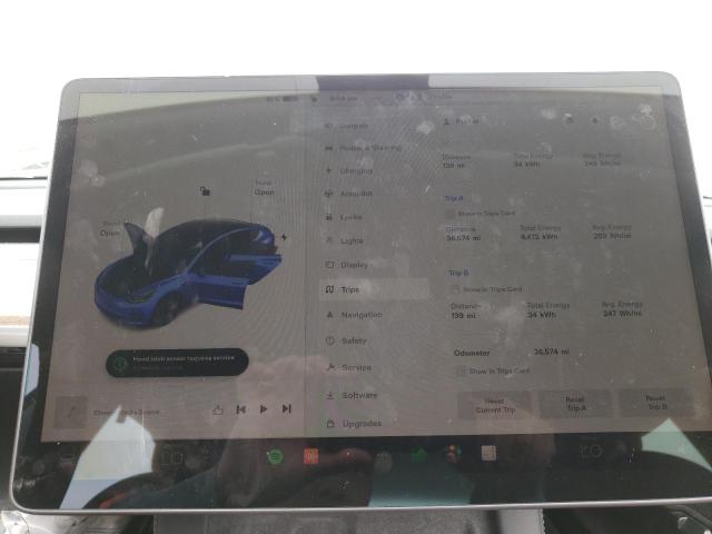 Photo 9 from auction – 2022 TESLA MODEL 3 with VIN 5YJ3E1EB5NF360937