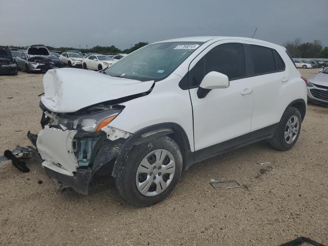 CHEVROLET TRAX LS 2018 with VIN KL7CJKSB4JB627629 - Photo from auction