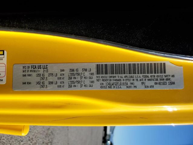 Photo 14 from auction – 2015 JEEP WRANGLER U with VIN 1C4BJWFG2FL619154