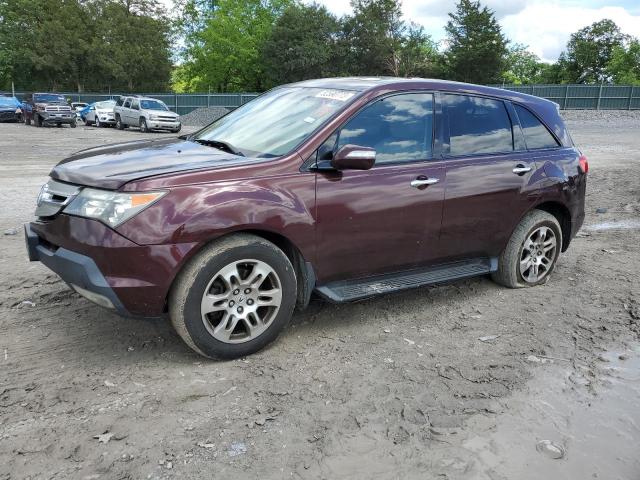 ACURA MDX TECHNO 2009 with VIN 2HNYD28649H524301 - Photo from auction