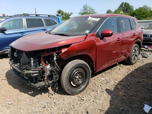 NISSAN ROGUE SV 2021 with VIN 5N1AT3BB0MC798141 - Photo from auction