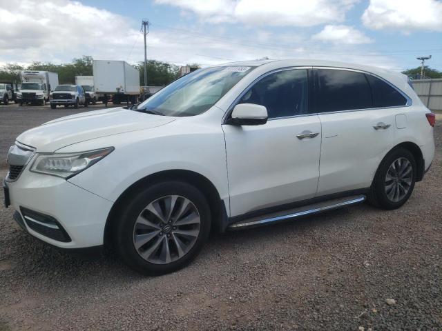 ACURA MDX TECHNO 2016 with VIN 5FRYD3H44GB016230 - Photo from auction