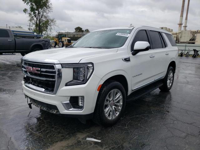 GMC YUKON SLT 2022 with VIN 1GKS2BKD6NR190814 - Photo from auction