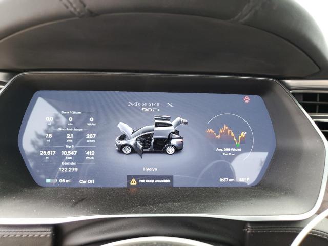 Photo 9 from auction – 2016 TESLA MODEL X with VIN 5YJXCBE21GF004906
