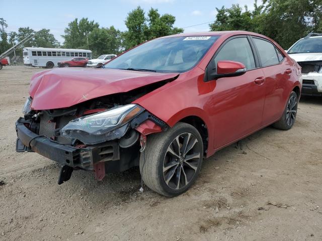 TOYOTA COROLLA L 2018 with VIN 2T1BURHE3JC018551 - Photo from auction