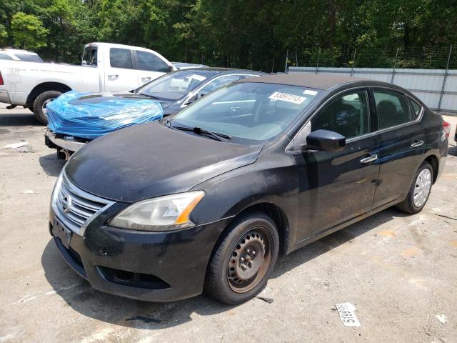 NISSAN SENTRA S 2014 with VIN 3N1AB7AP5EY256153 - Photo from auction