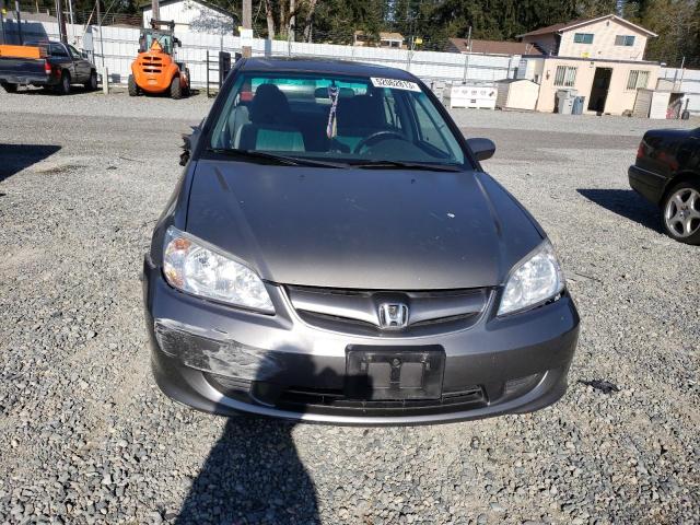 Photo 5 from auction – 2005 HONDA CIVIC EX with VIN 2HGES26865H523729