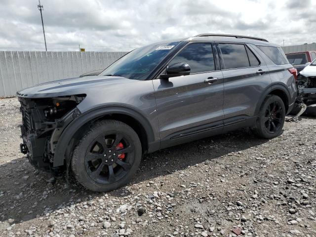 FORD EXPLORER S 2021 with VIN 1FM5K8GC0MGB00784 - Photo from auction