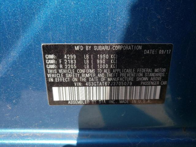 Photo 14 from auction – 2018 SUBARU IMPREZA LI with VIN 4S3GTAT67J3705079