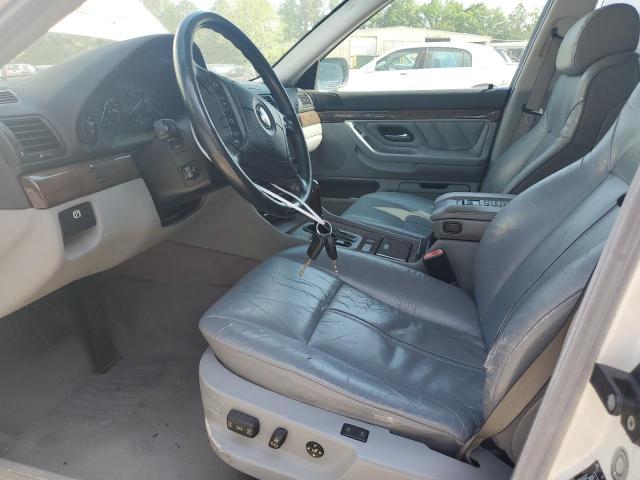 Photo 7 from auction – 2000 BMW 740 IL with VIN WBAGH8342YDP07218