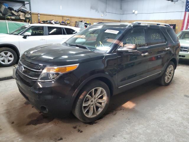 FORD EXPLORER L 2014 with VIN 1FM5K8F8XEGC34300 - Photo from auction