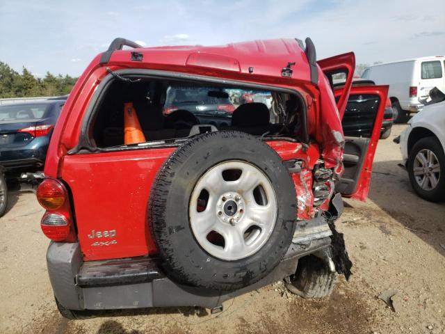 Photo 6 from auction – 2004 JEEP LIBERTY SP with VIN 1J4GL48K64W158696