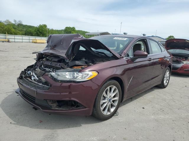 Photo 1 from auction – 2017 FORD FUSION SE with VIN 3FA6P0HD6HR332734