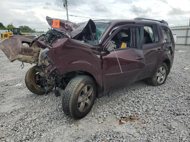 HONDA PILOT EXL 2011 with VIN 5FNYF3H61BB027692 - Photo from auction