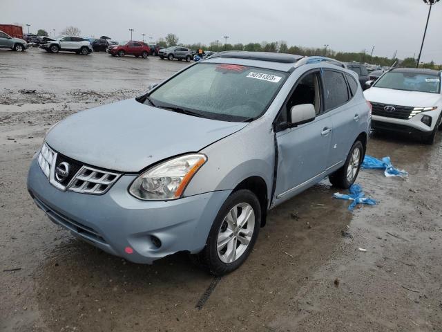 NISSAN ROGUE S 2012 with VIN JN8AS5MT6CW271750 - Photo from auction