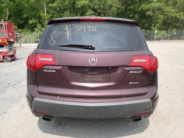 Photo 6 from auction – 2008 ACURA MDX TECHNO with VIN 2HNYD28438H551146