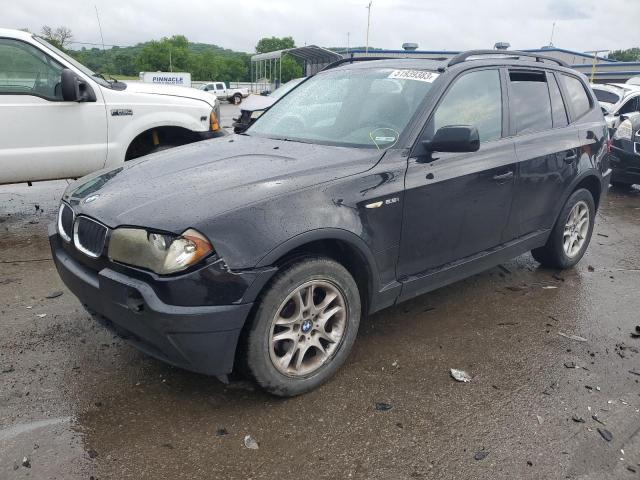 Photo 1 from auction – 2004 BMW X3 2.5I with VIN WBXPA73484WC43325
