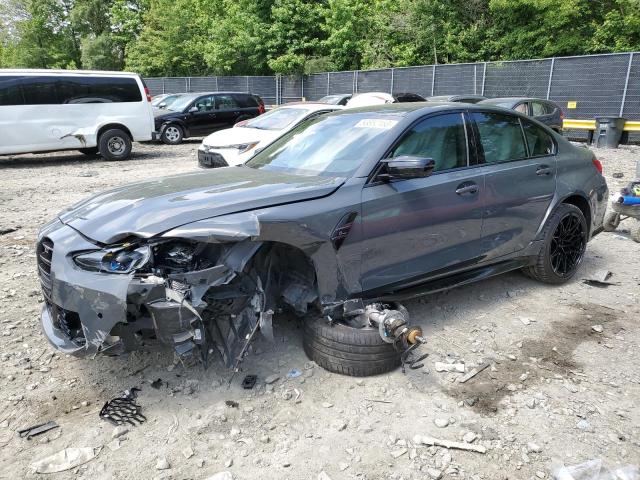 BMW M3 COMPETI 2021 with VIN WBS33AY02MFL41779 - Photo from auction