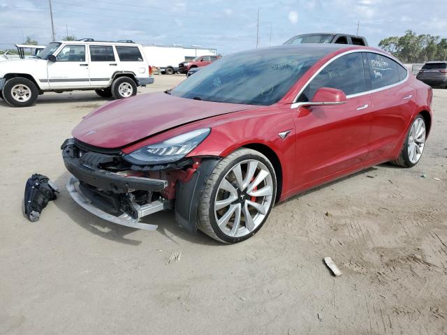 TESLA MODEL 3 2018 with VIN 5YJ3E1EB5JF063273 - Photo from auction