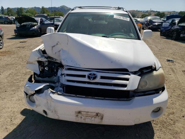 Photo 5 from auction – 2005 TOYOTA HIGHLANDER with VIN JTEEP21A050100610