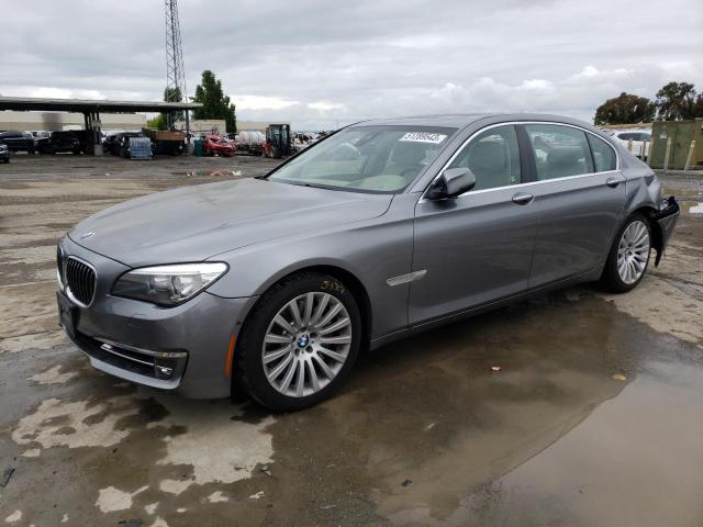 BMW 750 LI 2013 with VIN WBAYE8C52DDE22215 - Photo from auction