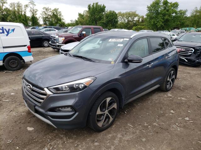 Photo 1 from auction – 2017 HYUNDAI TUCSON LIM with VIN KM8J33A25HU354934