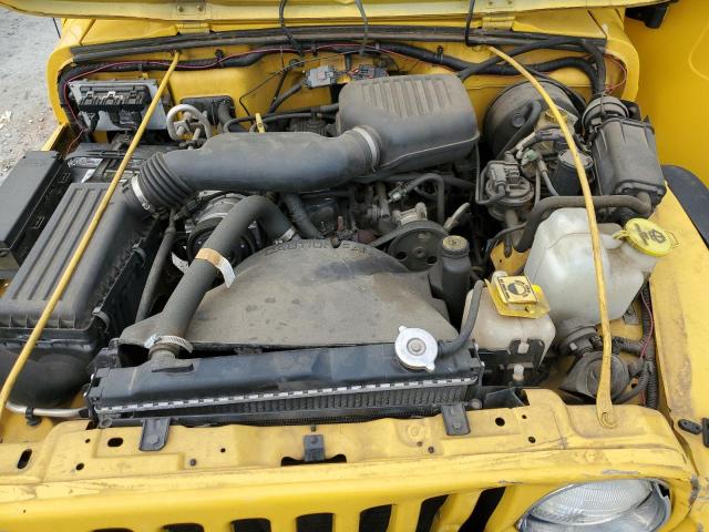 Photo 12 from auction – 2001 JEEP WRANGLER / with VIN 1J4FA29P01P308940