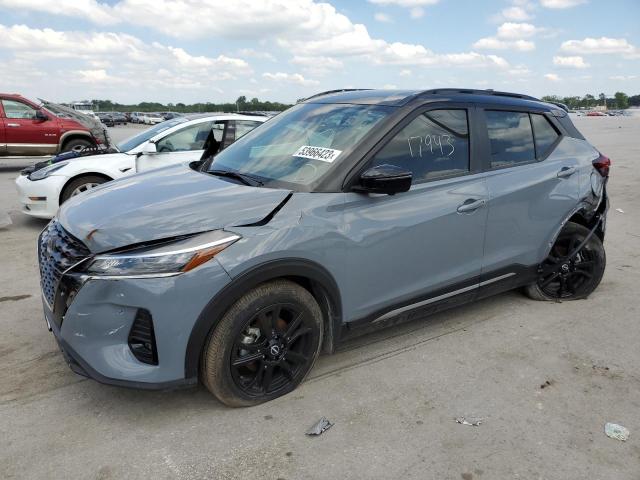 NISSAN KICKS SR 2022 with VIN 3N1CP5DV5NL475491 - Photo from auction