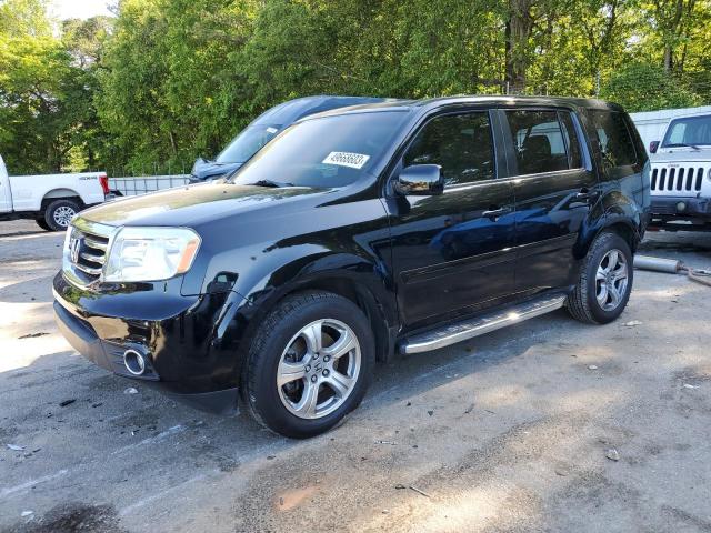 HONDA PILOT EXL 2013 with VIN 5FNYF3H58DB003612 - Photo from auction