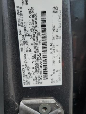 Photo 14 from auction – 2013 FORD ESCAPE SEL with VIN 1FMCU9HX5DUC76367