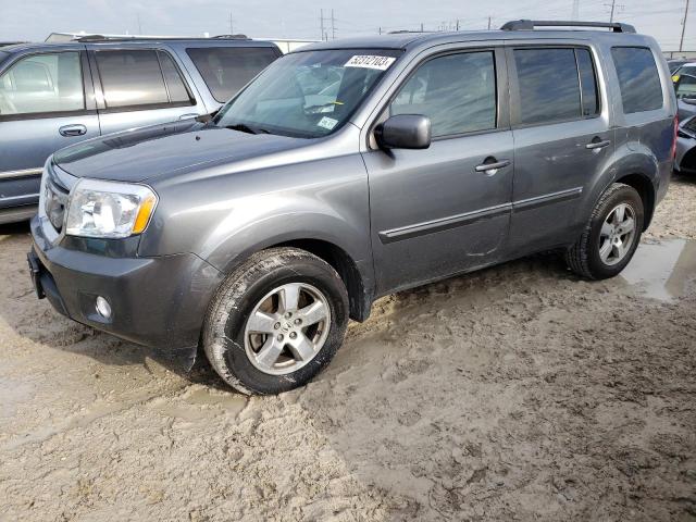 HONDA PILOT EXL 2011 with VIN 5FNYF3H69BB056065 - Photo from auction